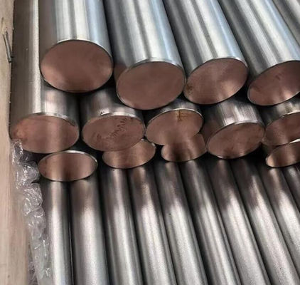 Industrial Round Titanium Clad Copper Bar For Electroplating Copper T2 Material
