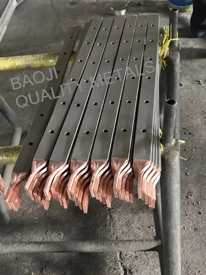 T12769-2003 Titanium Clad Copper Bar Rectangle ASTM B432 Standard